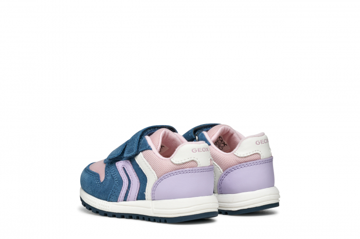 Sneakers Geox Alben B453ZA 02214, Avio/Pink [6]