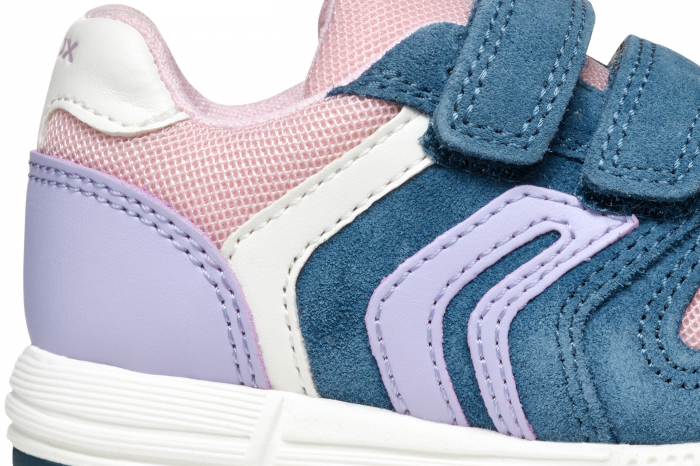 Sneakers Geox Alben B453ZA 02214, Avio/Pink [8]