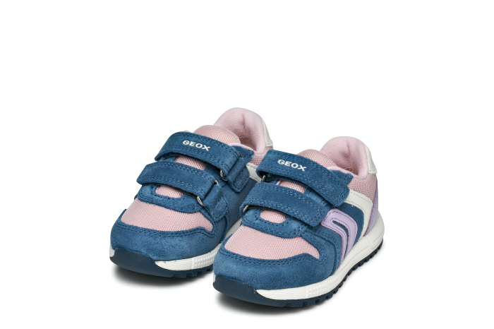 Sneakers Geox Alben B453ZA 02214, Avio/Pink [10]