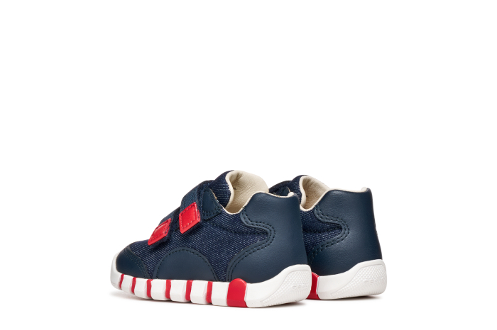 Sneakers Geox B Iupidoo B3555C 01354 C0735 albastrii pentru baietii [3]