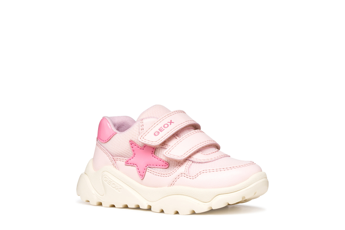Geox B655QA 0BC14 C0808 adidasi pentru fete roz [4]