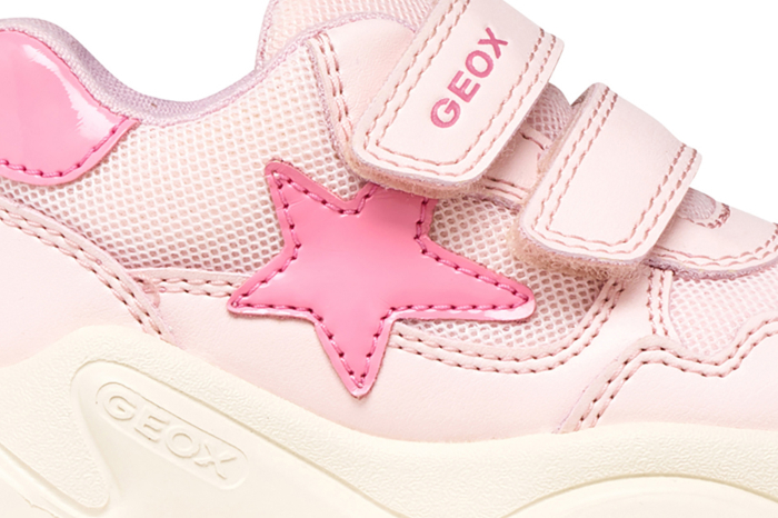 Geox B655QA 0BC14 C0808 adidasi pentru fete roz [7]