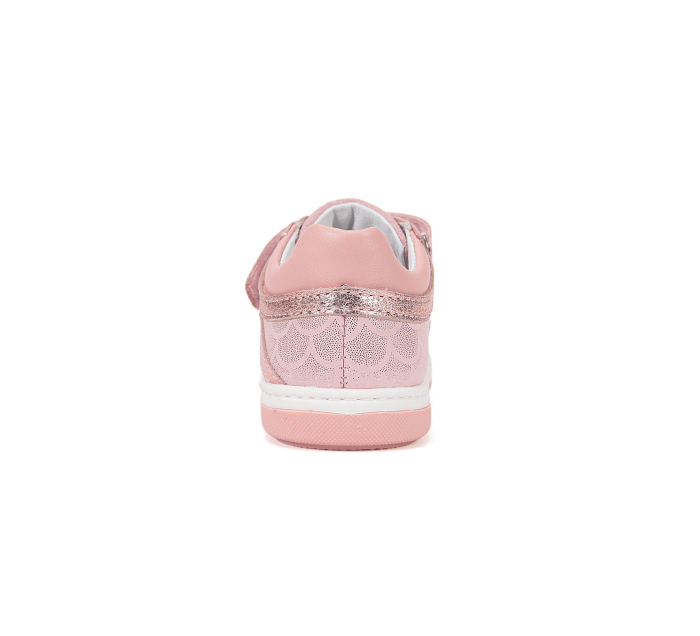 Pantofii din piele, supinati, roz, pentru fete DA03-6-1326Z [2]