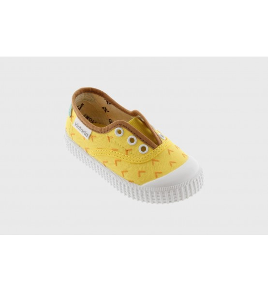 Balerini amarillo slip-on, Victoria Calzados [2]