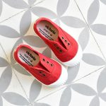 Balerini rojo slip-on, Victoria Calzados [3]
