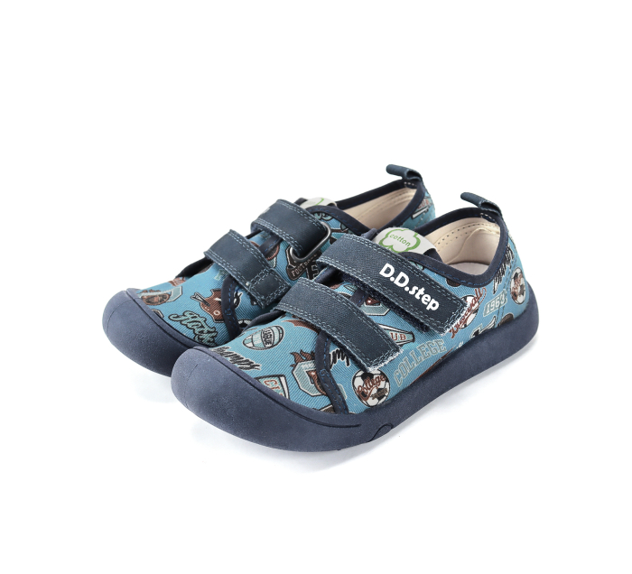 Tenisi textili D.D.Step bleumarin c100-62222BL [5]