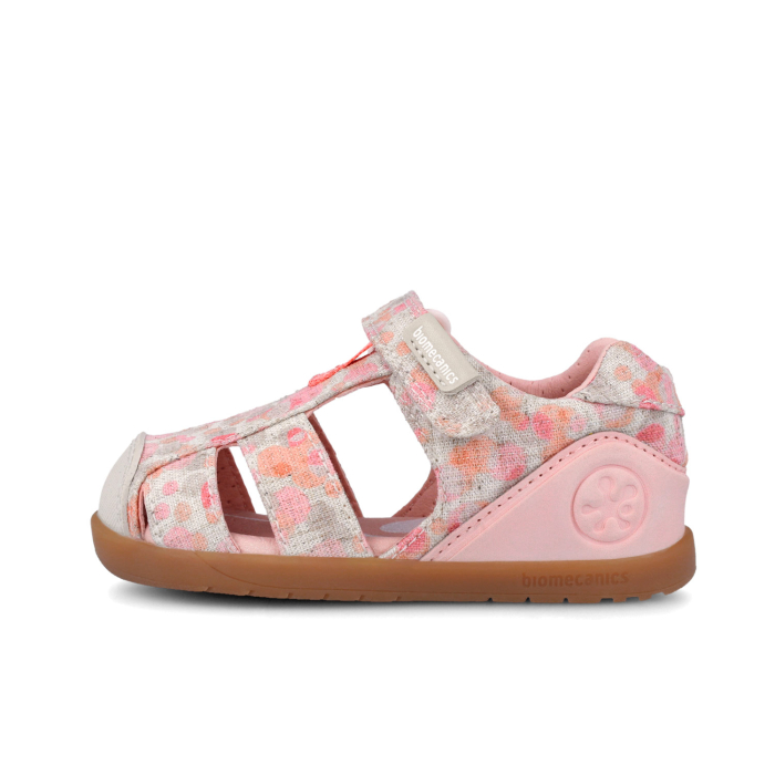 Sandale foarte usoare Biomecanics Barefoot Calapod Lat 262193-A103 roz pentru fete, Biomecanics [4]