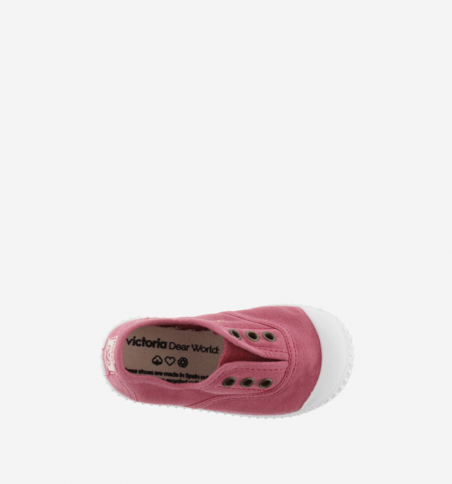 Tenisi frambuesa slip-on, Victoria Calzados [4]