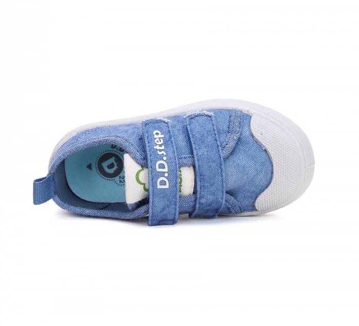Tenisi Hidrofobi din Bumbac, Jeans, DD Step [4]