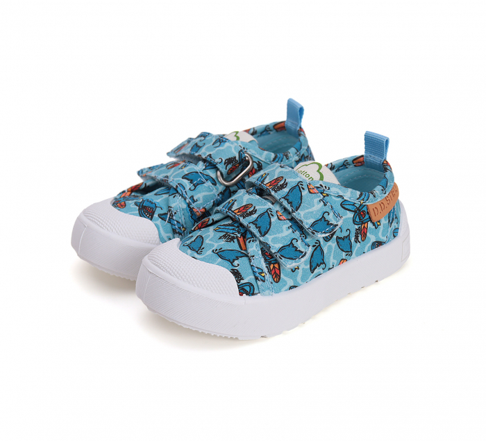 Tenisi Hidrofobi din Bumbac, Blue Sharks, DD step [6]