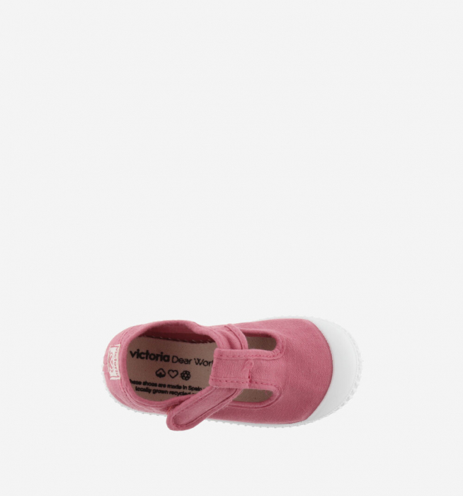 Balerini frambuesa slip-on, Victoria Calzados [2]