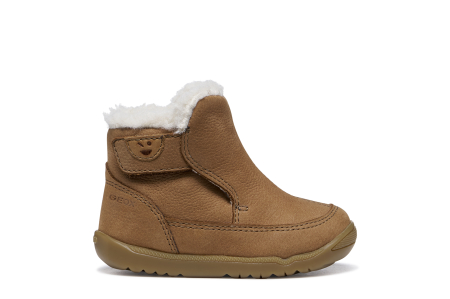 Ghete îmblănite Geox Macchia B664NB-00033-C6777 din piele naturală maro [1]