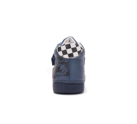 Ghete cu lumini D.D.Step Royal Blue pentru băieți, cod A068-62454AM [2]