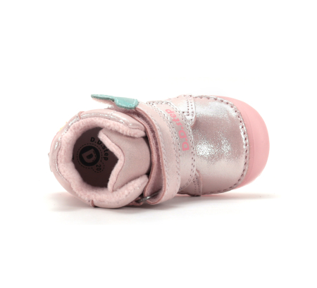 Ghete D.D.Step Rose Gold piele fete, calcaiul sustinut masuri 20-26cod A082-62750A [1]
