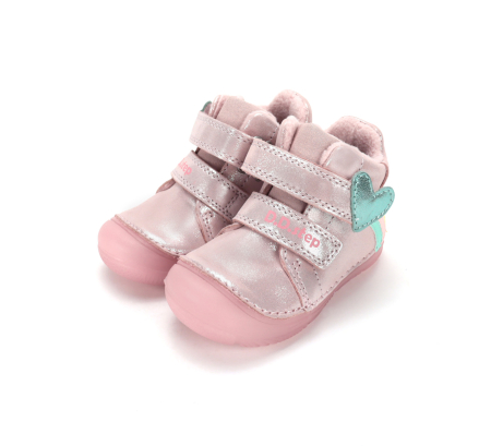 Ghete D.D.Step Rose Gold piele fete, calcaiul sustinut masuri 20-26cod A082-62750A [4]