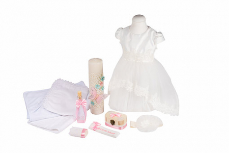 rochie botez alba cu trena [0]