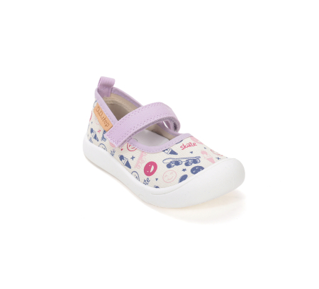 Balerini textili pentru fete, roz C100-61926A DD Step [6]