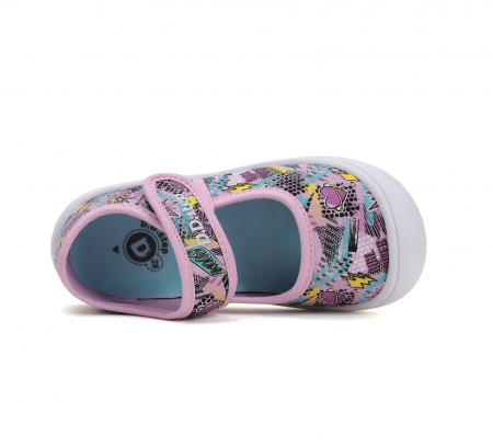 Balerini din Panza Hidrofoba Pink Game, DD Step [4]