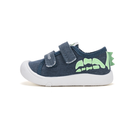 tenisi barefoot D.D.Step Royal Blue cu dinozaur Sun Reactive pentru băieți, cod C100-62118A [6]