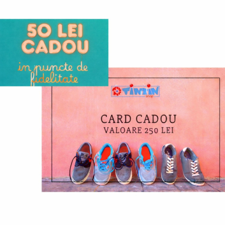 Ghete & Cizme Primii Pasi - Card cadou 250