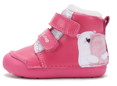 D.D. Step - Cizme îmblănite din piele naturală D.D.Step W066-62479F cu calapod lat
