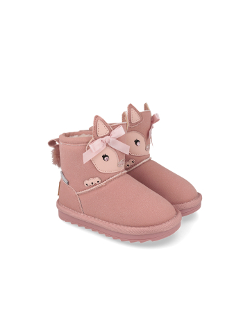 Cizme îmblănite pentru copii Garvalin 261361-A032 tip UGG [2]