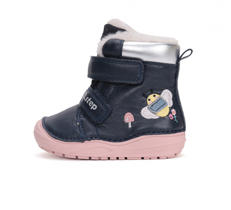 Cizme Imblanite, Primii Pasi Water Repellent Navi Bee, DD Step [0]