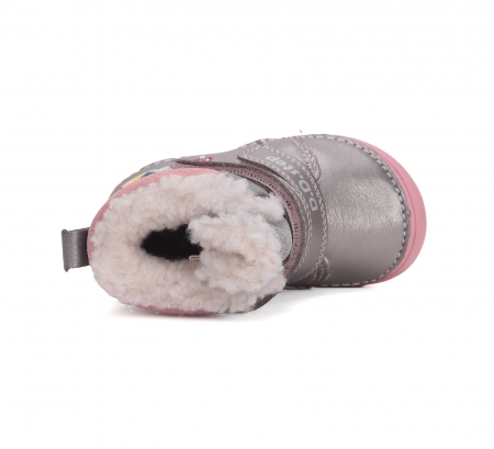 Cizme Imblanite, Primii Pasi Water Repellent Bronze Bee, DD Step [3]