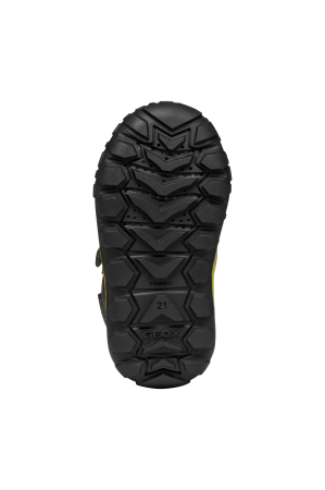 Ghete impermeabile Geox Trekkyup ABX B566LD-0MEBC-C9299, negre cu verde fluorescent baieti [9]