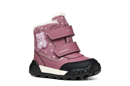 Cizme Geox Trekkyup ABX B666MA 054FU C8007 roz închis, impermeabile, pentru fete [2]