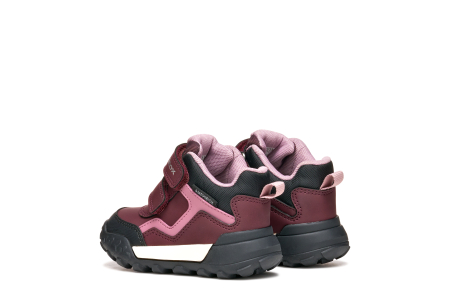 Cizme Zapada  masuri 23 -27  Geox B Trekkyup B566MB 0MEFU C7329 Burgundy Rose [2]