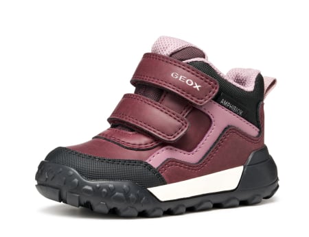 Ghete & Cizme Primii Pasi - Cizme Zapada  masuri 23 -27  Geox B Trekkyup B566MB 0MEFU C7329 Burgundy Rose