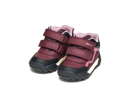 Cizme Zapada  masuri 23 -27  Geox B Trekkyup B566MB 0MEFU C7329 Burgundy Rose [1]