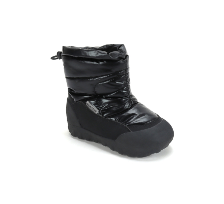 Cizme de zăpadă D.D.Step P079-62228G negre, lucioase, cu tijă înaltă și șnur reglabil [6]