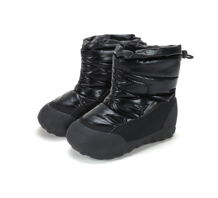 Cizme de zăpadă D.D.Step P079-62228G negre, lucioase, cu tijă înaltă și șnur reglabil [5]