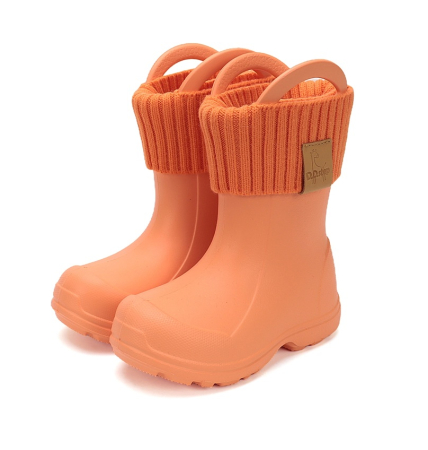 DD Step - Cizme de Cauciuc I106-52225 – Impermeabile și Flexibile pentru Copii DD Step