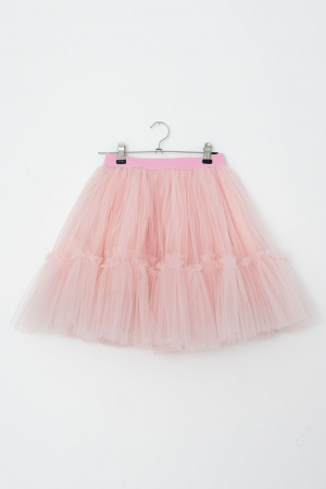 Imbracaminte casual - Fusta tulle roz fete