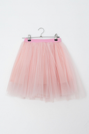 Imbracaminte de scoala - Fusta tulle roz fete