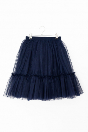 Imbracaminte de scoala - Fusta tulle bleumarin fete