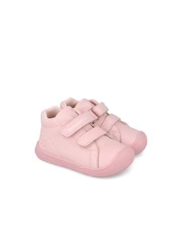 Ghete barefoot roz cu lână Biomecanics 261140-C032FB pentru primii pași [1]