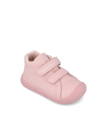Ghete barefoot roz cu lână Biomecanics 261140-C032FB pentru primii pași [3]