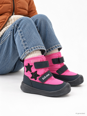 D.D. Step - Ghete impermeabile D.D.Step P104-62467 roz