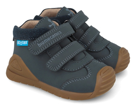 Încălțăminte copii - Ghete impermeabile navy Biomecanics 261134-A556  pentru primii pași
