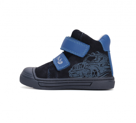 Pantofi primii pași - DA06-4-2985A ghete neimblanite supinate din piele naturala