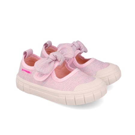 Balerini Garvalin, Barefoot, Primii pasi Calapod Lat 252380-C032 Rosa