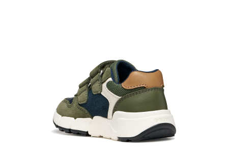 Pantofi Geox Flexyper verde-maro pentru băieți, cod B656GC 05422 CB36N [6]