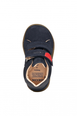 Ghete copii mici Geox Macchia Baby navy velcro piele naturală respirabili b164nc 03285 Navy [6]