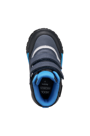 Ghete impermeabile Geox Trekkyup ABX B566LD 000ME C0035 pentru băieți, negru și bleu [1]