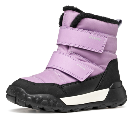 Incaltaminte primii pasi - Ghete impermeabile Geox Trekkyup ABX  J66M7A 0FU54 C8158 lila