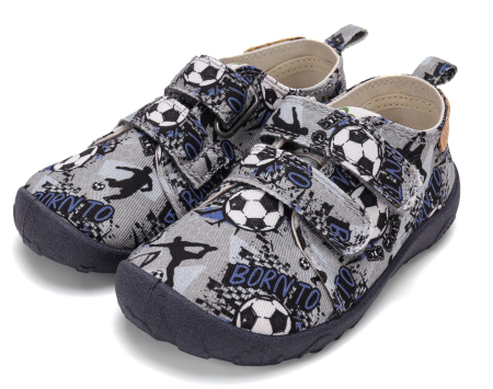 Incaltaminte Interior - Încălțăminte interior barefoot D.D.Step C086-62397B pentru copii, calapod lat, exterior textil hidrofob